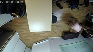 Audrey Decker's extreme casting blowjob session