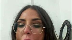 girl moans while using dildos in various positions