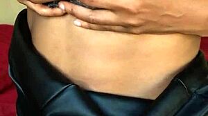 Ebony Mature Woman Using Toy