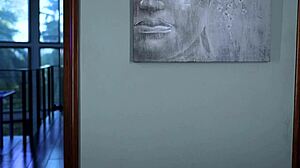 my roommate squirts in interracial asian bisexual lesbian blonde fun