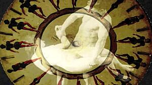 vintage erotic art featuring hairy beavers and retro scenes