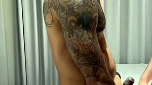 Leitando a boca do meu amigo with amateur blowjob deepthroat ball licking Brazilian kiss