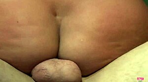 the wonderful brunette babe with saggy tits got an amazing time with a guys cock 😍