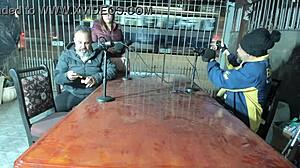 ma santos, binho ted invites rafão otaku to give ass to luana reis live on incanceláveis podrecast