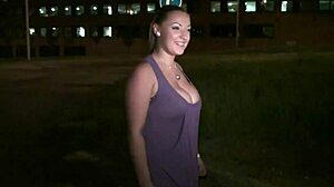 Big tits star Krystal Swift heads to a public gangbang orgy for some banging and blowjobs