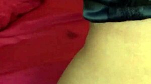 Ebony Mature Woman Using Toy