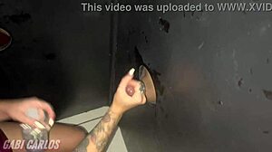 Fui Com Minha Amiga No Glory Hole Da Casa De Swing Estavamos Com Muito Tesao