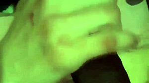 Watch this slut sucking on a monster cock in the interview