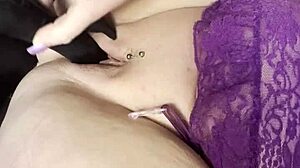 Catalia Valentine fucks her pussy with a toy and squirts!