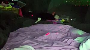 Wet pussy bent over for boyfriend's dick in missionary, spitting sloppy blowjob, cum in mouth!