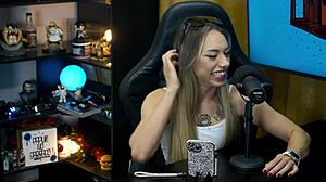 Bianca demarchi shows tattooed body silhouette outdoors biting ruan ear and neck in close-up interview