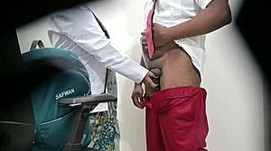 Lady Doctor Examines School Student Dick in Hospital with Cheating Nurse Patient Interaction