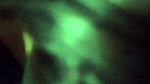 This hot brunette gets a cumshot on her big ass