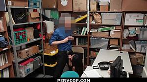 teen gets punished with blowjob by lp officer 😈