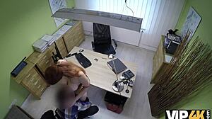 Isabella offers shaved vagina for cash in VIP4K casting?