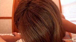 Asian threesome turns wild with a mouthful of cum!