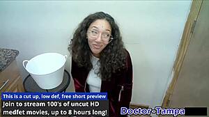 杰内西斯在首次POV妇科检查中羞辱，剃毛阴部 😈