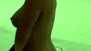 Housewife Flashes Pussy In Snow For Public Licking