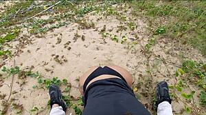 Anal Day At Beach With Voyeur Whores!