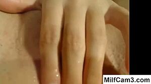 big ass cam girl plays with her shaved pussay, oh god it's so wet and hairless