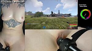goth gamer girl masturbating naked?