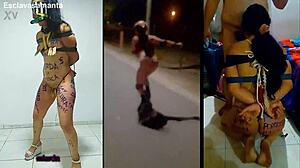 Ejercitando A La Zorra Samanta With BDSM Bondage, Tied Up Fucking, Humiliation, And Slave Play