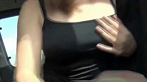 Young adult plays in car 😊