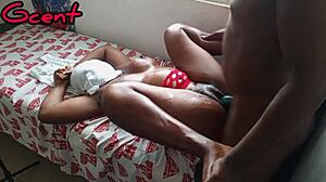 Blondes suck fuck my big cock double blowjob