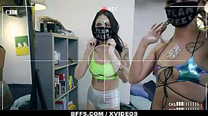 Bffs Festival Teen 18+s Swap Cum in Monster Cock Orgy Doggystyle