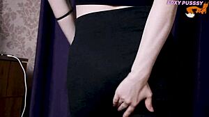 Rough Deepthroat Face Fuck with Big Cock Teasing Puffy Tits!