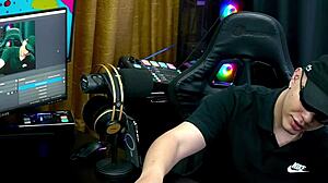 Bianca demarchi shows tattooed body silhouette outdoors biting ruan ear and neck in close-up interview