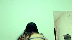 Chubby Prostitute Dances Funk, Shows Natural Tits And Pussy To Camera