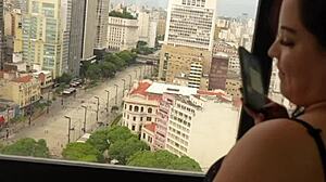 Hot Trans Action After a Relaxing Oiled Massage with a Hung Stud!