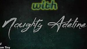 Watch This Wife Tease Then Get Piledriver Fucked! Cum Covers Her Tits!