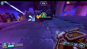 Lian gets anally fucked by witch in epic Paladins 1vs1, ends badly 😱