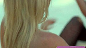 Sexy hot lesbian babes Aiden Ashley and Goth Charlotte fuck hard with thick strap-on dildo outside reaching intense orgasms