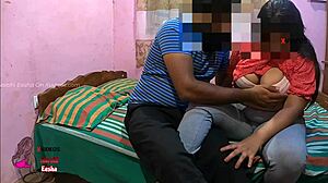 我感觉很内疚印度出轨妻Saduni午后酒店骑乘Clark Kasun还口交