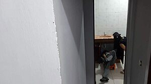 why does brunette wife cheat on husband with plumber's big cock bareback?