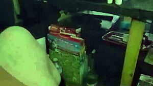 kandy kane, a chubby housewife in amateur homemade scenes