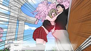 divine heel gameplay part 5 unfolds with sexy handjob action