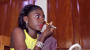 this reality show peeks behind scenes of porn actress life with new star from baltazar guinea 😏