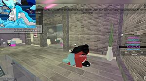 demon fucks huge futa cock in intense encounter