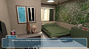 complete gameplay of horny cartoon slut with big tits getting naked in happy summer rework 😏