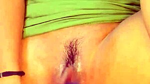 licking natural tits and muff diving sensitive pussy for squirt