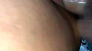 Brunette's wet pussy takes on a massive cock