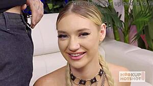 shy street hooker daisy lavoy gets fucked by tattooed white boy.