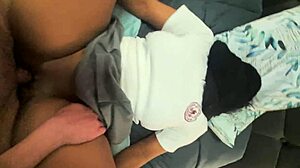 Sexy Latina girlfriend DarkKittyVE gets creampied in interracial college compilation