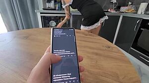 She walked around my house without panties, making me feel so aroused and taboo