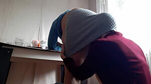 I lick my milf boss's ass for a long time for a promotion?