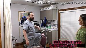 Ayla Aysel dominates with feet backstage